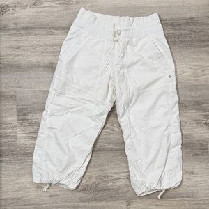Lululemon white Capri pants